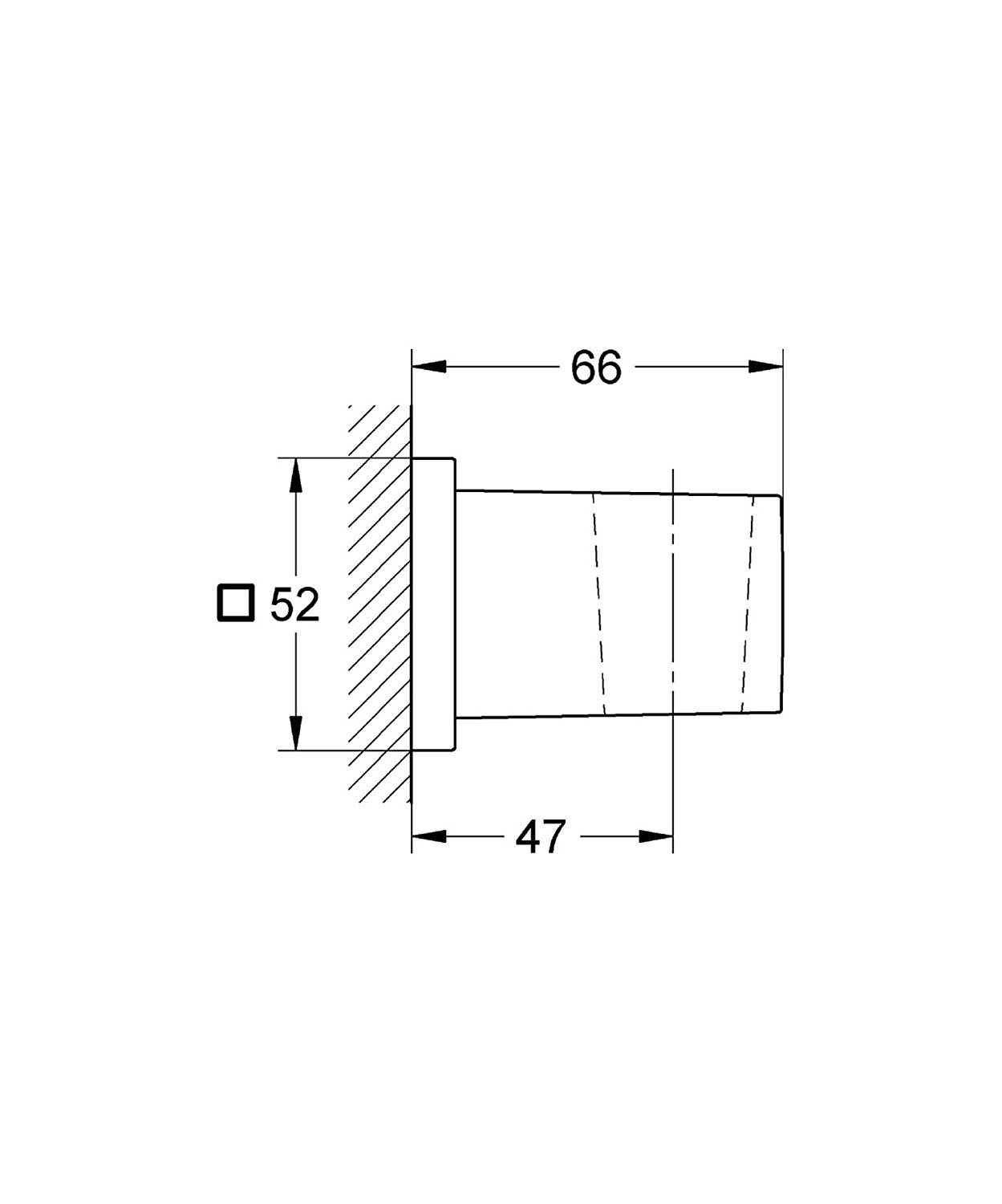 kích thước gác sen Grohe 27693000