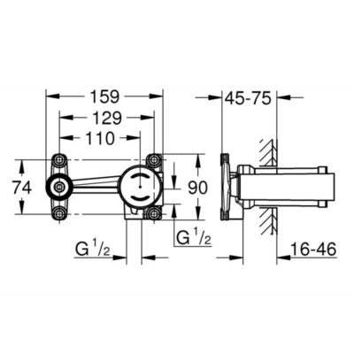 bo-am-cho-voi-gan-tuong-grohe-23571000
