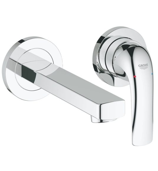 Vòi lavabo nóng lạnh 2 chân am tường GROHE 20288000