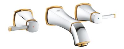 Vòi Chậu Lavabo Nóng Lạnh Gắn Tường Đức Grohe 20622IG0