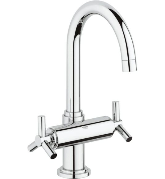 Vòi lavabo nóng lạnh 1 chân gắn chậu Grohe 21019003