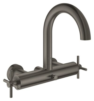 Vòi Chậu Lavabo Nóng Lạnh Gắn Tường Đức Grohe 25010AL3