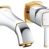 Vòi Chậu Lavabo Nóng Lạnh Gắn Tường Đức Grohe 29416IG0