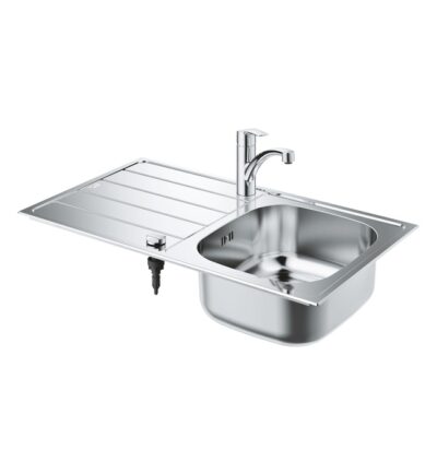 Chậu Rửa Bát 1 Hố Có Bàn Nhập Khẩu Đức Grohe 31565SD1