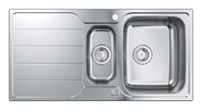 Chậu Rửa Bát 2 Hố Có Bàn Nhập Khẩu Đức Grohe 31572SD1