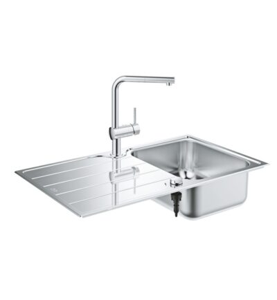 Chậu Rửa Bát 1 Hố Có Bàn Nhập Khẩu Đức Grohe 31573SD1