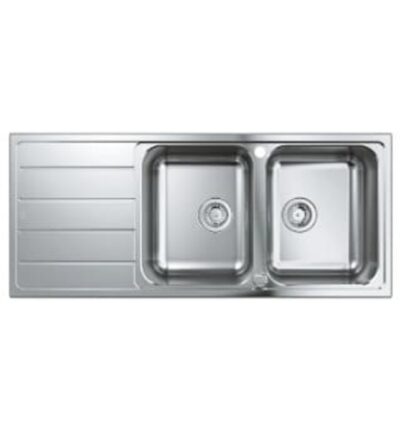 Chậu Rửa Bát 2 Hố Có Bàn Nhập Khẩu Đức Grohe 31588SD1