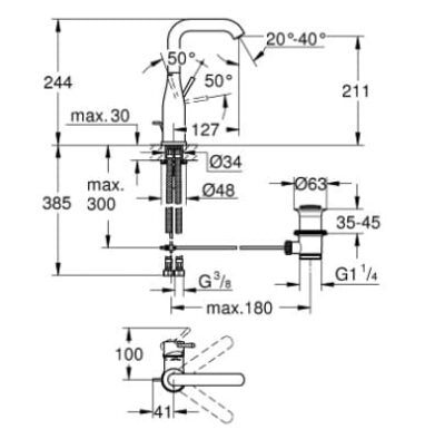 grohe-32628BE1