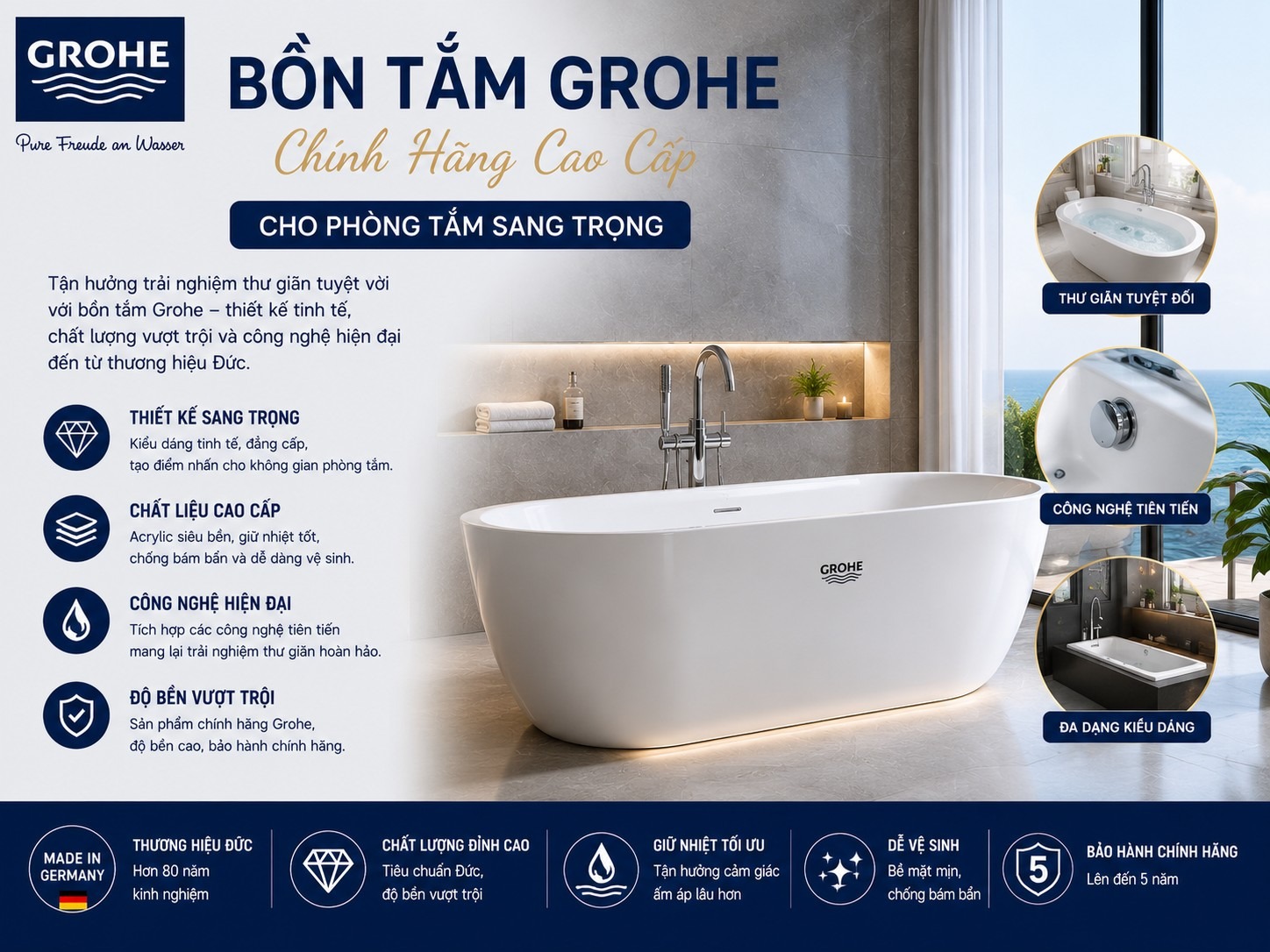 Bồn tắm GROHE