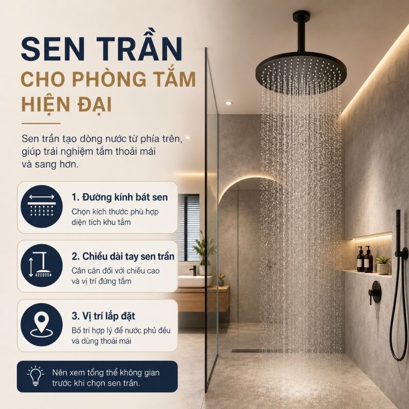 Sen tắm âm tường GROHE